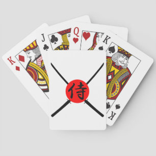Baraja De Cartas SAMURAI - Espada y kanji