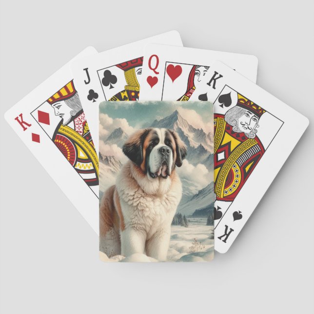 Baraja De Cartas San Bernardo (Reverso)
