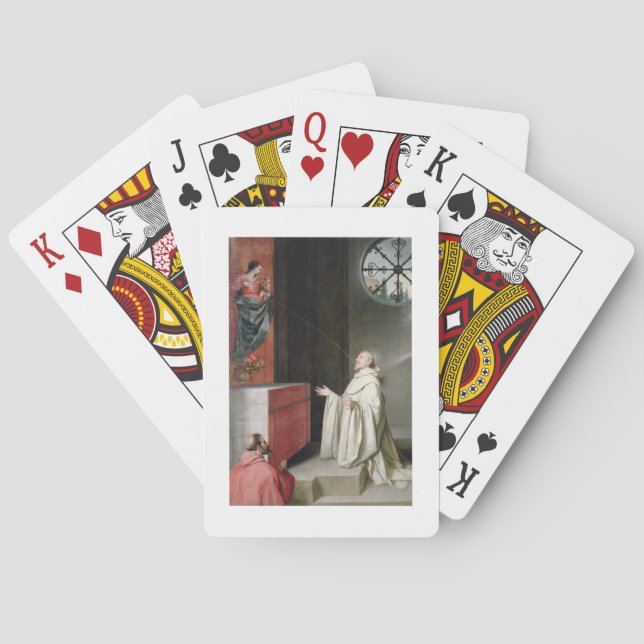 Baraja De Cartas San Bernardo y la Virgen (Reverso)