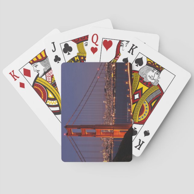 Baraja De Cartas San Francisco, California (Reverso)