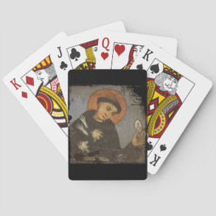 Baraja De Cartas San Francisco con los lirios blancos