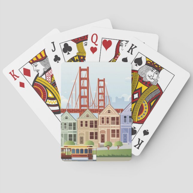 Baraja De Cartas San Francisco el | las señoras pintadas (Reverso)