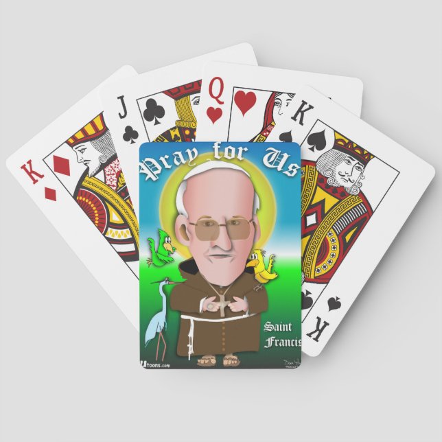 Baraja De Cartas San Francisco Pray (Reverso)