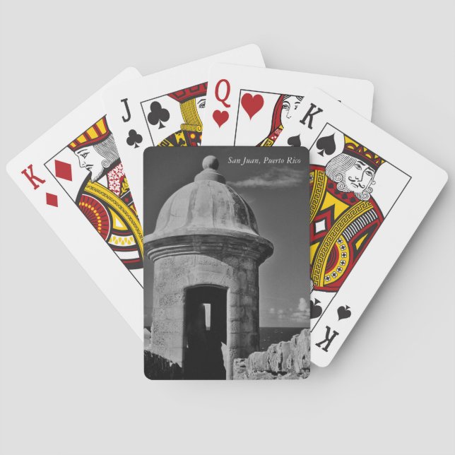 Baraja De Cartas San Juan, Puerto Rico (Reverso)