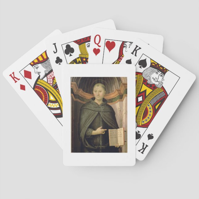 Baraja De Cartas San Nicolás de Tolentino (panel) (Reverso)