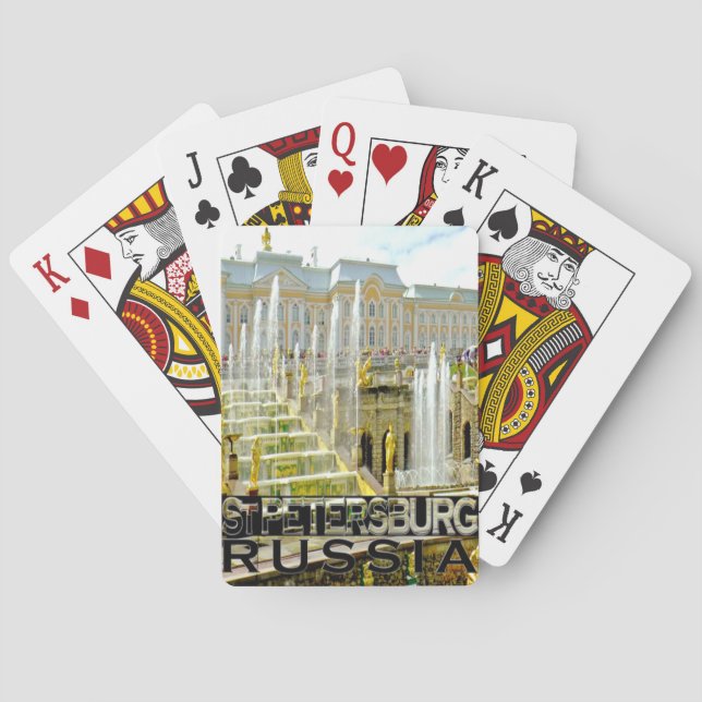 Baraja De Cartas San Petersburgo (Reverso)