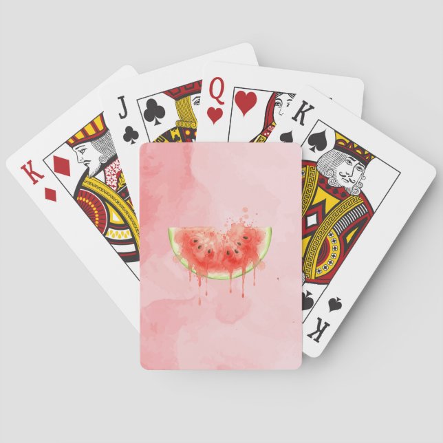 Baraja De Cartas Sandía (Reverso)