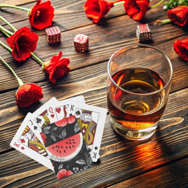 Baraja De Cartas sandía de Palestina (Free Palestine Playing Cards)