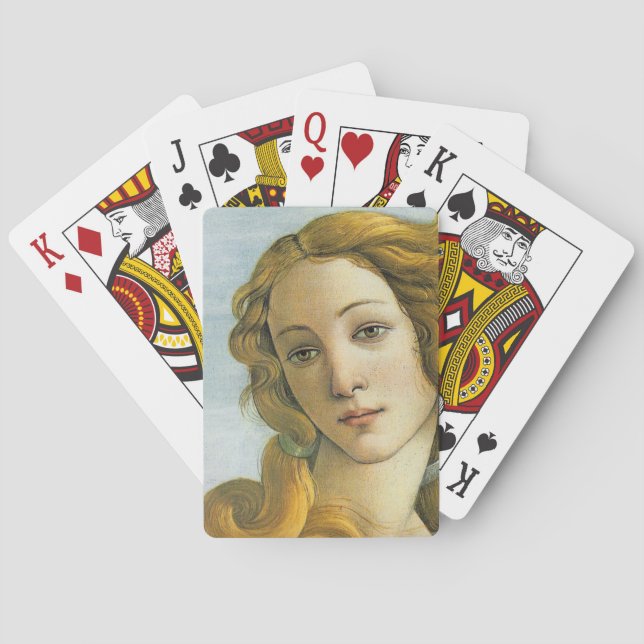 Baraja De Cartas Sandro Botticelli Nacimiento de Venus (Reverso)