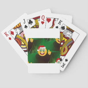 Baraja De Cartas santa claus emojis