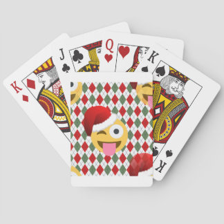 Baraja De Cartas santa claus wink emoji