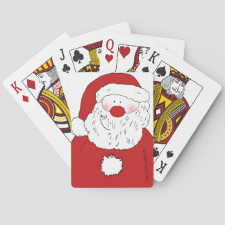 Baraja De Cartas Santa de ruborización lindo