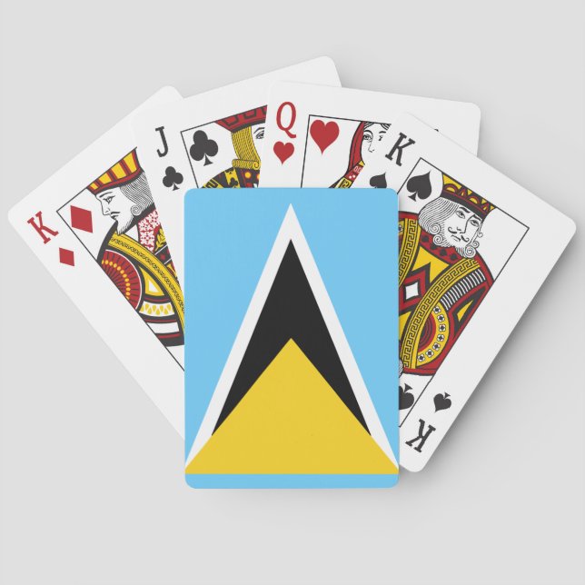 Baraja De Cartas Santa Lucía  (Reverso)