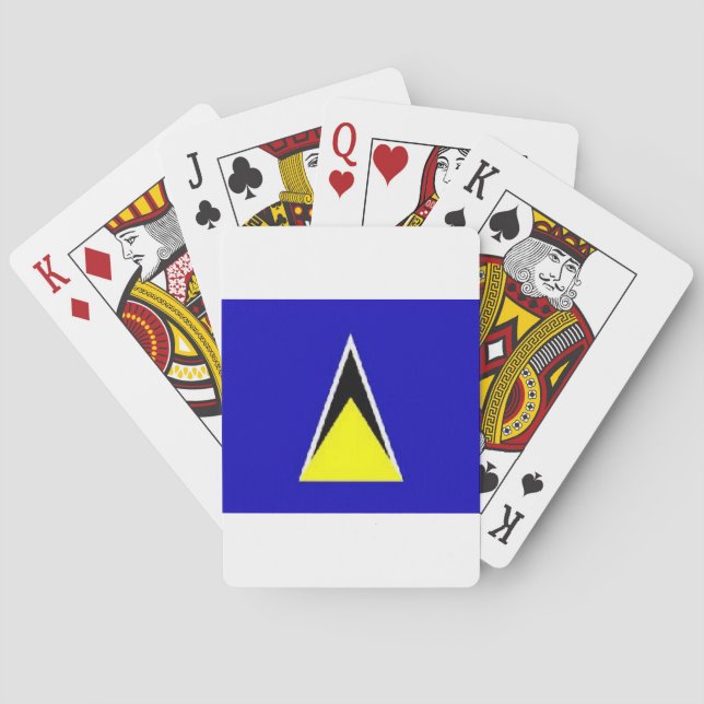 Baraja De Cartas Santa Lucía (Reverso)