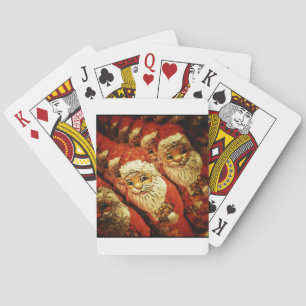 Baraja De Cartas Santa Navidad Alegre Alegría Paz Temporadas Alegr