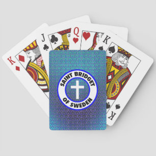 Baraja De Cartas Santo Bridget de Suecia