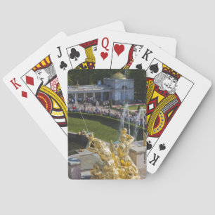 Baraja De Cartas Santo Petersburgo, fuentes de la Gran Cascada