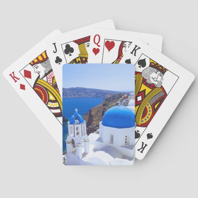 Baraja De Cartas Santorini (Reverso)