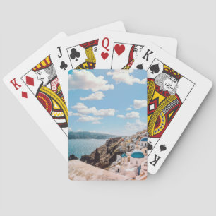 Baraja De Cartas Santorini, Grecia Beach House