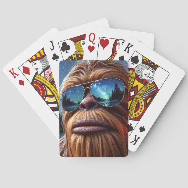 Baraja De Cartas Sasquatch y Stars (Reverso)