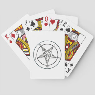 Baraja De Cartas Satan's Deck - Black and White