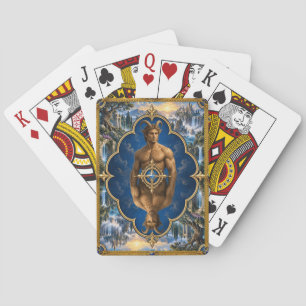 Baraja De Cartas Sátiro, Monstruo de Fantasía Gótica
