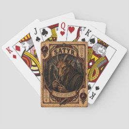 Baraja De Cartas Sátiro, Monstruos de Circo Antiguo