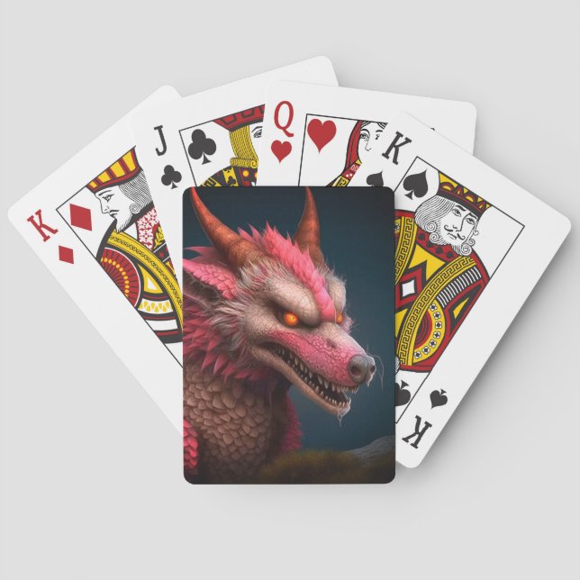 Baraja De Cartas Scary Wolf (Reverso)
