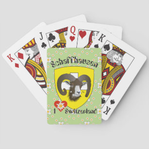 Baraja De Cartas Schaffhausen - Schweiz - Suisse - Spielkarten