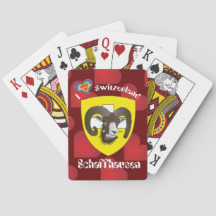 Baraja De Cartas Schaffhausen - Schweiz - Suisse - Spielkarten