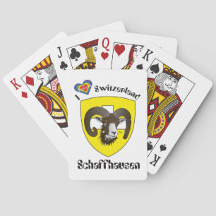 Baraja De Cartas Schaffhausen Schweiz Suisse Svizzera Spielkarten