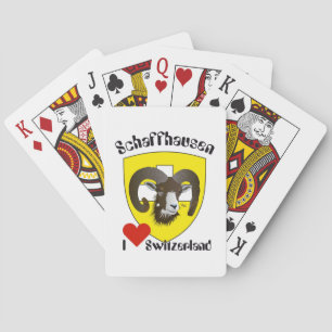 Baraja De Cartas Schaffhausen Schweiz Suisse Svizzera Spielkarten