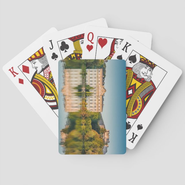 Baraja De Cartas Schloss Leopoldskron, Austria (Reverso)