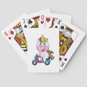 Baraja De Cartas Scooter de Unicorn