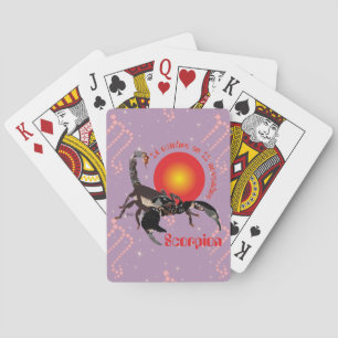 Baraja De Cartas Scorpion 24 22 Jeux octobre au novembre de cartes