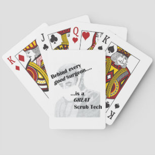Baraja De Cartas Scrub Tech