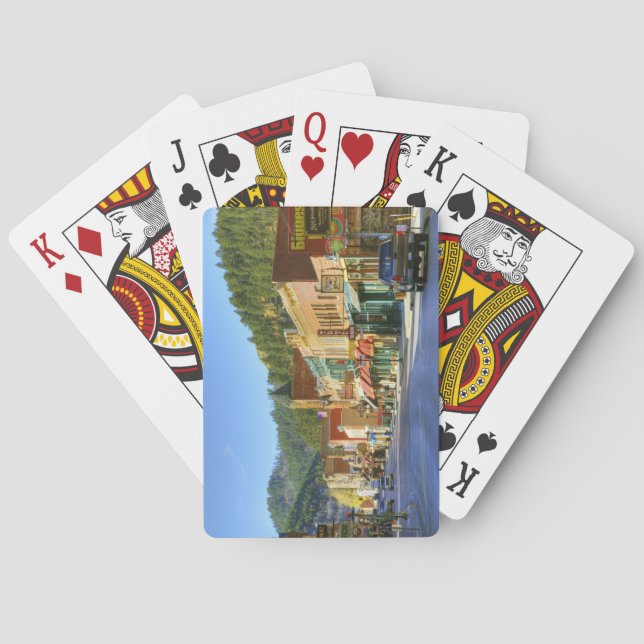 Baraja De Cartas SD, Deadwood, ciudad histórica dedicada a la miner (Reverso)