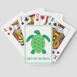 Baraja De Cartas Se apagan las luces para las tarjetas de reproducc
