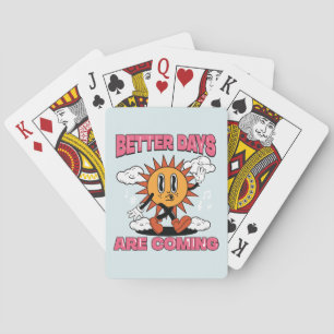 Baraja De Cartas Se avecinan mejores días - Vibes de verano