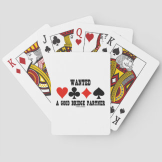 Baraja De Cartas Se busca una buena tarjeta de socio puente para el