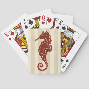 Baraja De Cartas Seahorse Silhouette