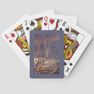 Baraja De Cartas Seattle, poster de la feria de mundo