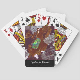 Baraja De Cartas Sección delgada geológica - Personalizable