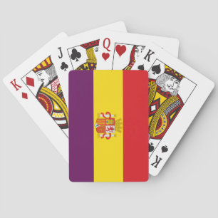 Baraja De Cartas Segunda bandera de la República Española