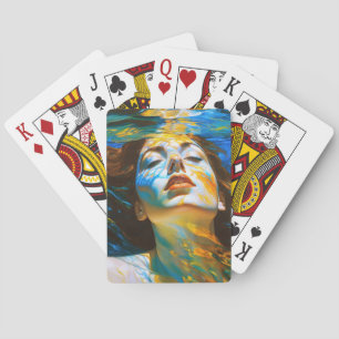 Baraja De Cartas "Selene" - Mujeres En El Agua