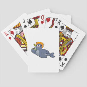 Baraja De Cartas Sello con coco