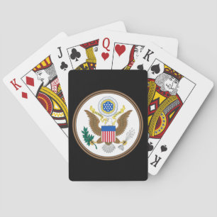 Baraja De Cartas sello grande de Estados Unidos