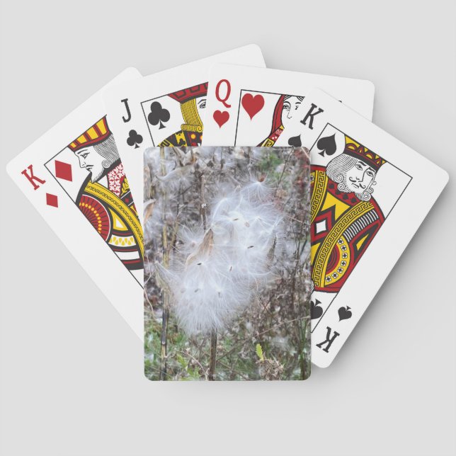 Baraja De Cartas Semillas de almirez y seda (Reverso)