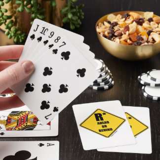 Baraja De Cartas Señal de advertencia de diamante amarillo R-Star p