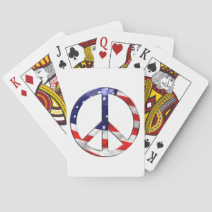 Baraja De Cartas señal de paz de estados unidos
